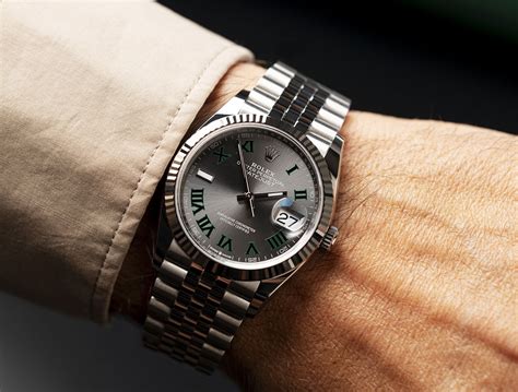 rolex dj 36 wimbledon|Rolex datejust 36 with diamonds.